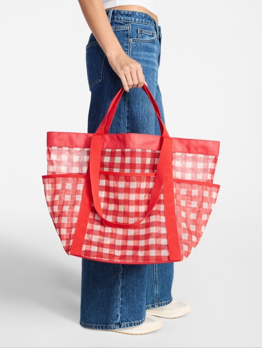 NO BOUNDARIES MESH TOTE